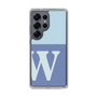 Slim Protection Case［ Original - initial two tone - W blue ］