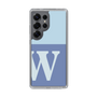 Slim Protection Case［ Original - initial two tone - W blue ］
