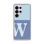 Slim Protection Case［ Original - initial two tone - W blue ］