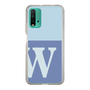 Slim Protection Case［ Original - initial two tone - W blue ］