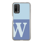 Slim Protection Case［ Original - initial two tone - W blue ］