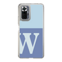 Slim Protection Case［ Original - initial two tone - W blue ］