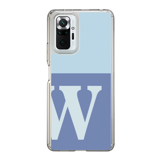 Slim Protection Case［ Original - initial two tone - W blue ］