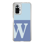 Slim Protection Case［ Original - initial two tone - W blue ］
