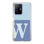 Slim Protection Case［ Original - initial two tone - W blue ］