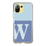 Slim Protection Case［ Original - initial two tone - W blue ］