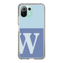 Slim Protection Case［ Original - initial two tone - W blue ］
