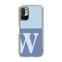Slim Protection Case［ Original - initial two tone - W blue ］
