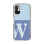 Slim Protection Case［ Original - initial two tone - W blue ］
