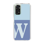Slim Protection Case［ Original - initial two tone - W blue ］