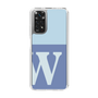 Slim Protection Case［ Original - initial two tone - W blue ］