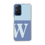 Slim Protection Case［ Original - initial two tone - W blue ］
