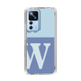 Slim Protection Case［ Original - initial two tone - W blue ］