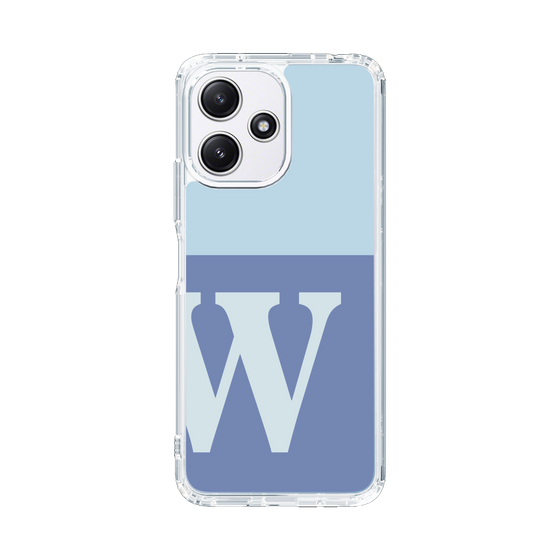Slim Protection Case［ Original - initial two tone - W blue ］