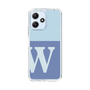 Slim Protection Case［ Original - initial two tone - W blue ］
