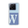 Slim Protection Case［ Original - initial two tone - W blue ］