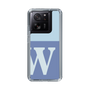 Slim Protection Case［ Original - initial two tone - W blue ］