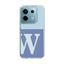 Slim Protection Case［ Original - initial two tone - W blue ］