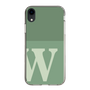 Slim Protection Case［ Original - initial two tone - W green ］