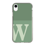 Slim Protection Case［ Original - initial two tone - W green ］