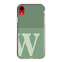 Slim Protection Case［ Original - initial two tone - W green ］