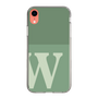 Slim Protection Case［ Original - initial two tone - W green ］