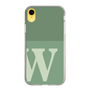 Slim Protection Case［ Original - initial two tone - W green ］