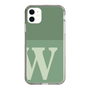 Slim Protection Case［ Original - initial two tone - W green ］