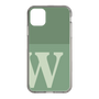 Slim Protection Case［ Original - initial two tone - W green ］