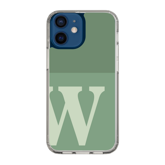 Slim Protection Case［ Original - initial two tone - W green ］
