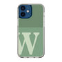 Slim Protection Case［ Original - initial two tone - W green ］
