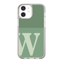 Slim Protection Case［ Original - initial two tone - W green ］