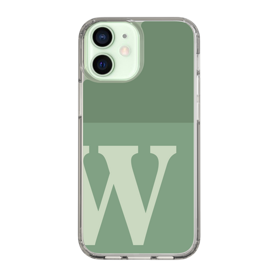 Slim Protection Case［ Original - initial two tone - W green ］
