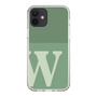 Slim Protection Case［ Original - initial two tone - W green ］
