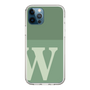 Slim Protection Case［ Original - initial two tone - W green ］