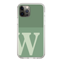 Slim Protection Case［ Original - initial two tone - W green ］