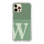 Slim Protection Case［ Original - initial two tone - W green ］