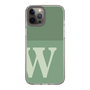 Slim Protection Case［ Original - initial two tone - W green ］