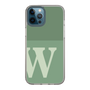Slim Protection Case［ Original - initial two tone - W green ］
