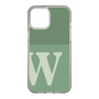 Slim Protection Case［ Original - initial two tone - W green ］