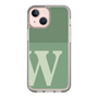 Slim Protection Case［ Original - initial two tone - W green ］