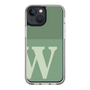 Slim Protection Case［ Original - initial two tone - W green ］