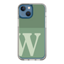 Slim Protection Case［ Original - initial two tone - W green ］
