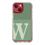 Slim Protection Case［ Original - initial two tone - W green ］