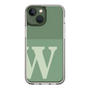 Slim Protection Case［ Original - initial two tone - W green ］
