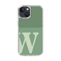 Slim Protection Case［ Original - initial two tone - W green ］