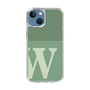 Slim Protection Case［ Original - initial two tone - W green ］