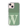 Slim Protection Case［ Original - initial two tone - W green ］