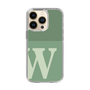 Slim Protection Case［ Original - initial two tone - W green ］