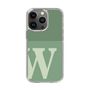 Slim Protection Case［ Original - initial two tone - W green ］